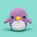 Pierre the Penguin Purple Crochet Kit