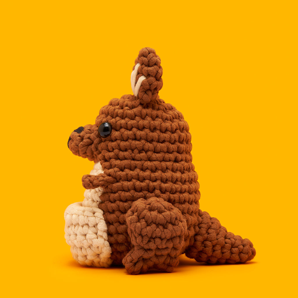 Bella the Kangaroo Crochet Kit