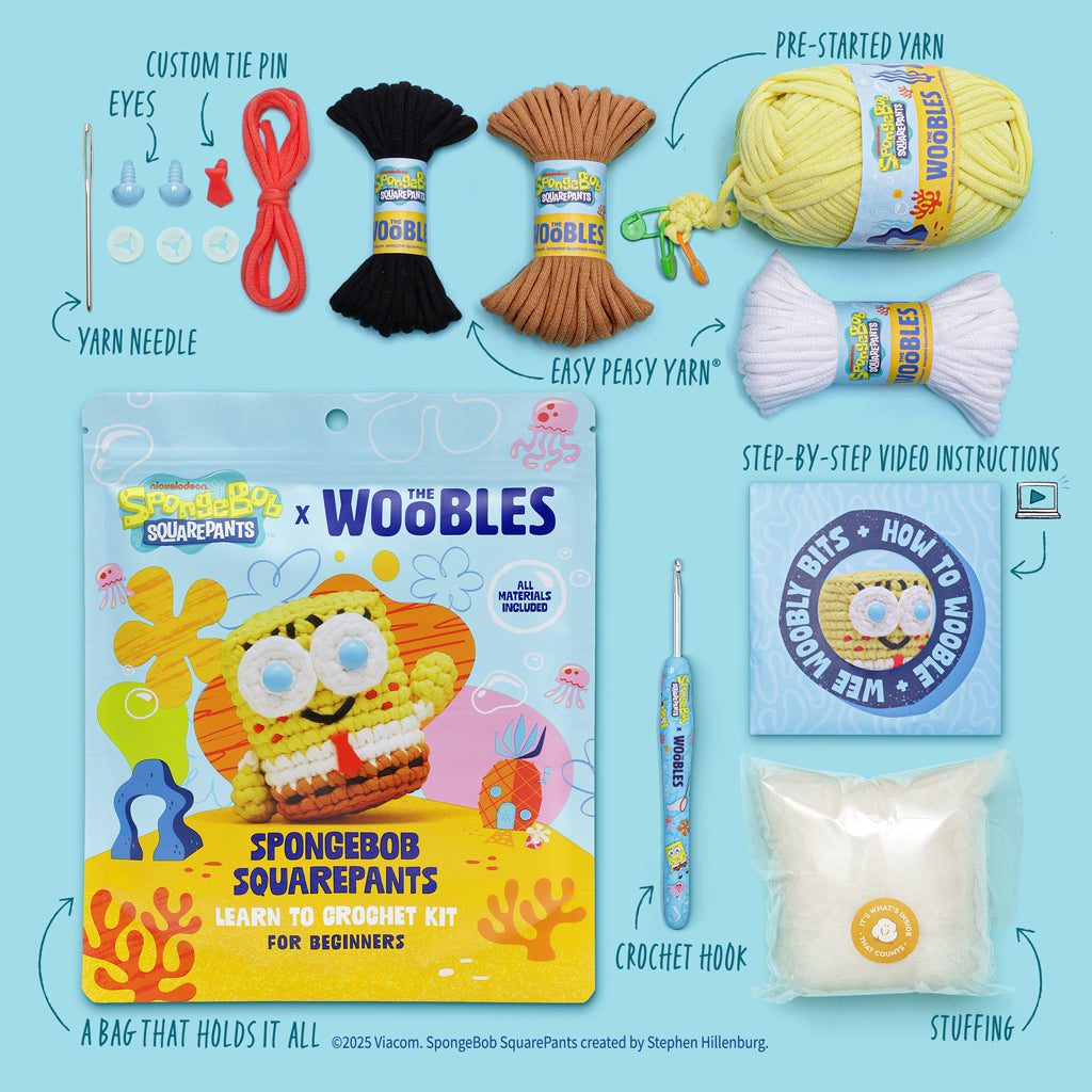 SpongeBob SquarePants Crochet Kit