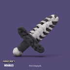 Tiny Minecraft Iron Sword Accessory Kit