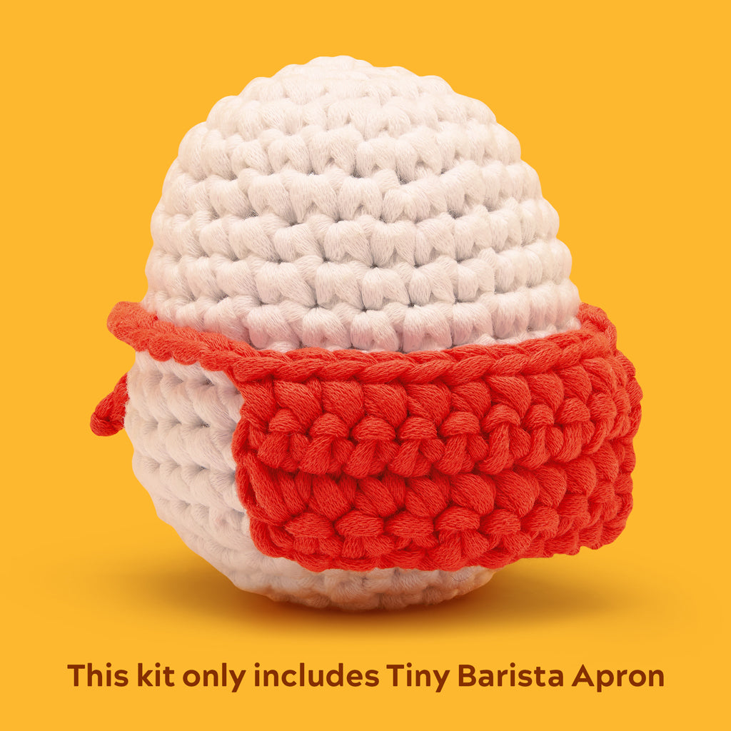 Tiny Barista Apron Accessory Kit