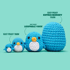 Phyllis the Manatee Extra Squeezy Crochet Kit