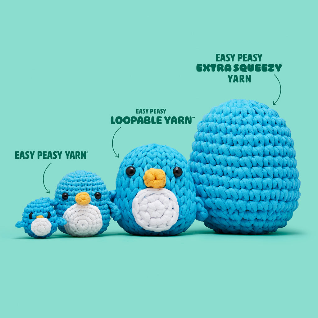 Phyllis the Manatee Extra Squeezy Crochet Kit