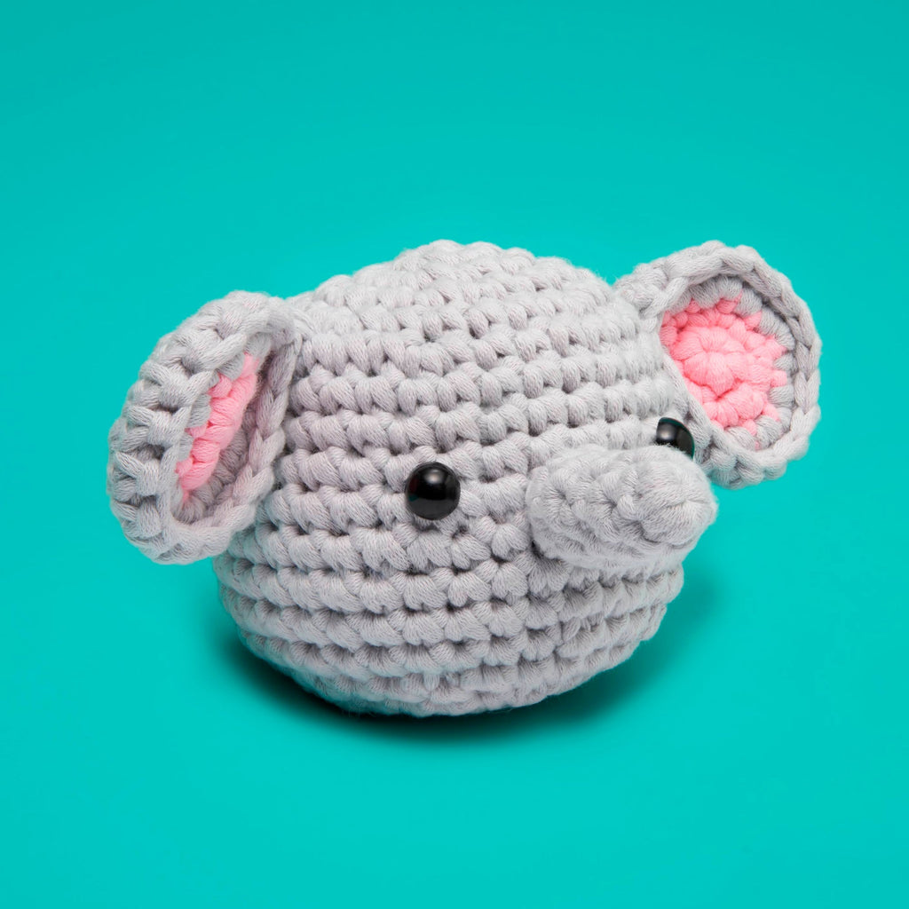 Bubbles the Elephant Crochet Kit